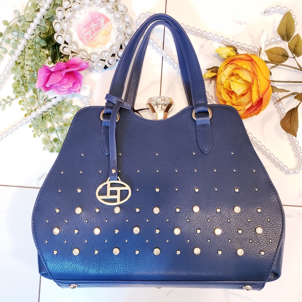 NEW! Vegan Leather Satchel Handbag